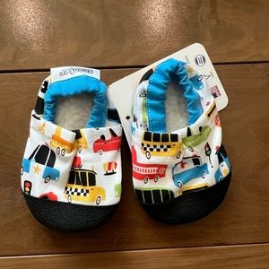 Brand New - Baby Boy - Scooter Booties shoes - Sz 0-6m